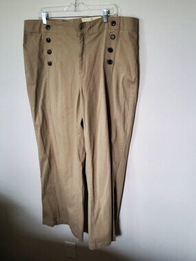 St John's Bay Khaki pants High Rise Plus size 18W [see Measurements]